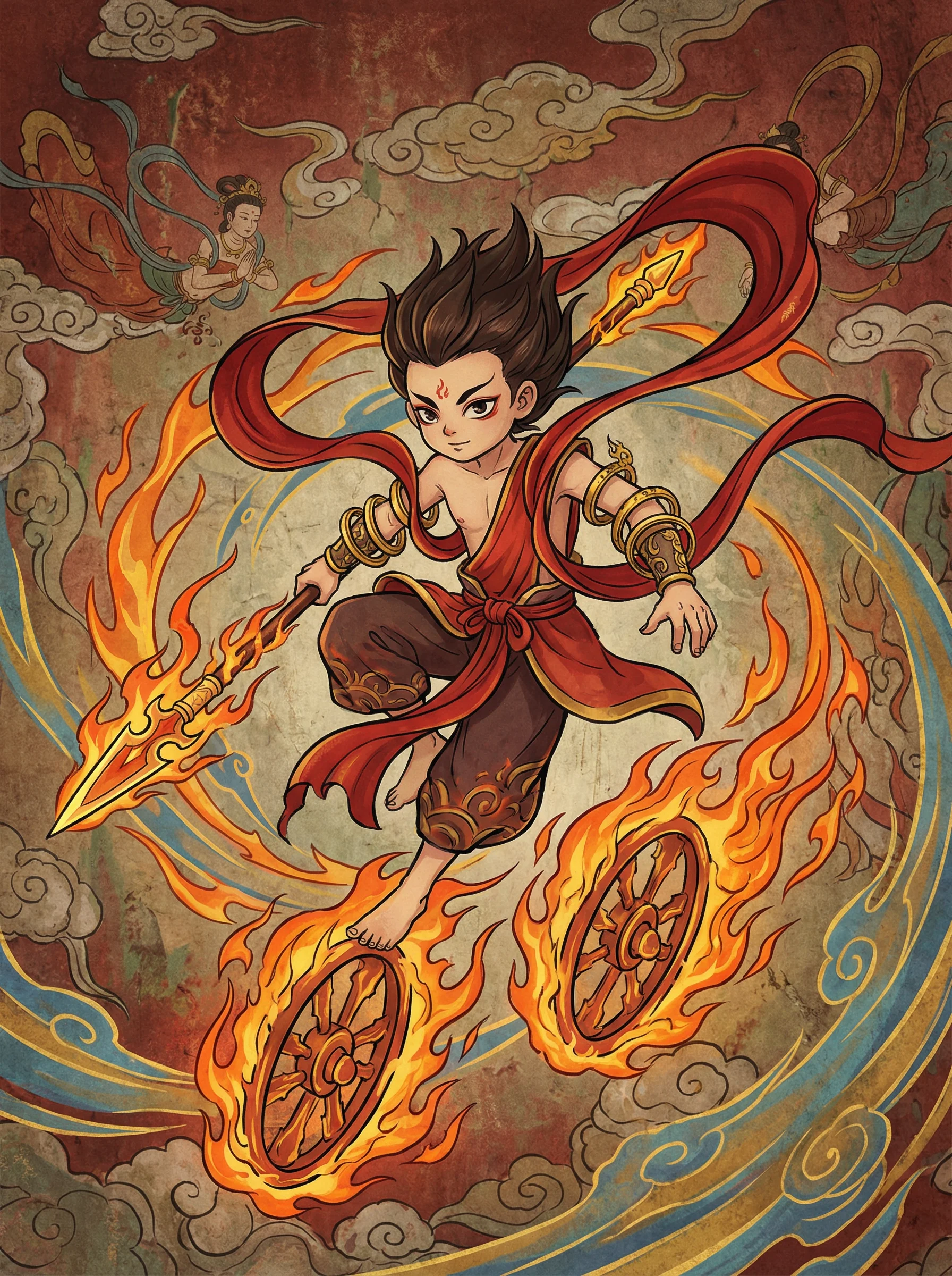 哪吒 - 第16话想放进来的话就努力吧老狼 封神榜阐教动漫角色